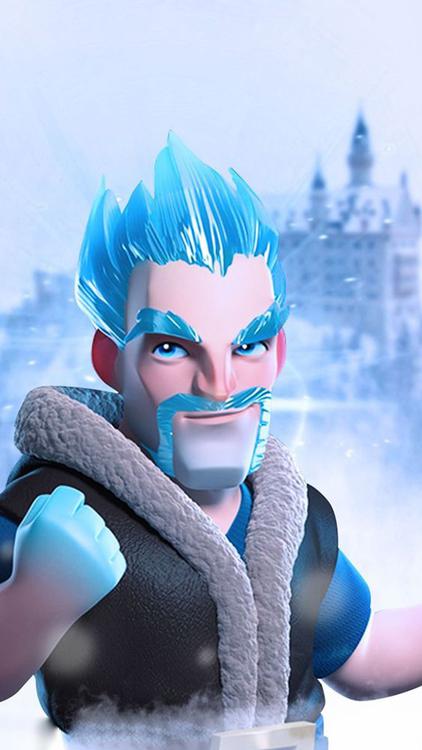 Clash Of Clans/Royale Ice Wizard hd background