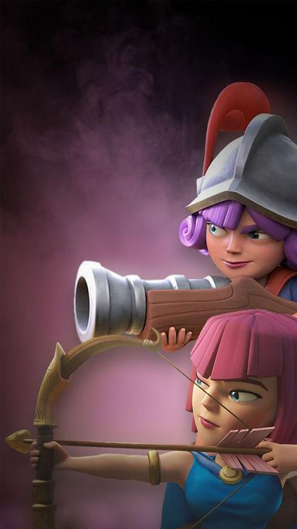 Clash Of Clans/Royale Mixed hd background