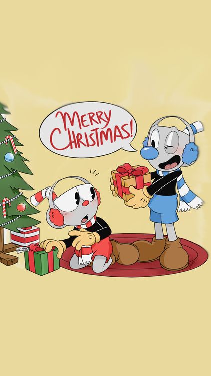 Cuphead A Very Devil Christmas hd wallpapers