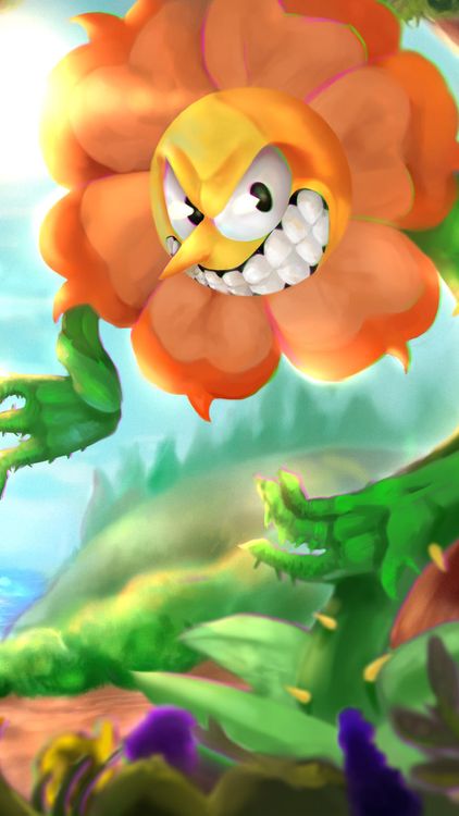 Cuphead Cagney Carnation hd wallpapers
