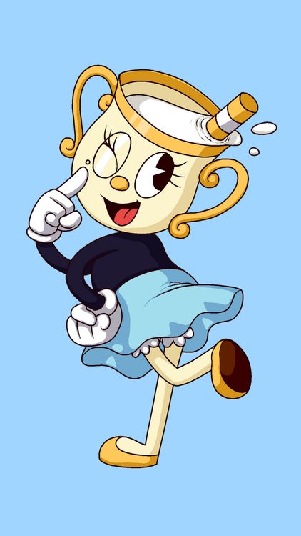 Cuphead Ms. Chalice hd background