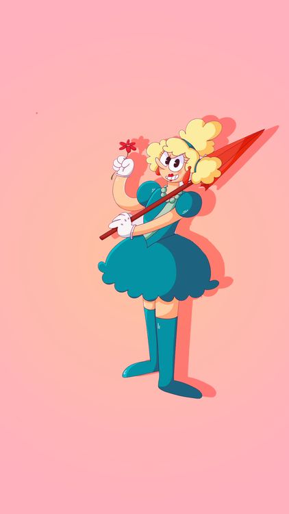 Cuphead Sally Stageplay hd background