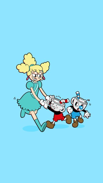 Cuphead Sally Stageplay hd background