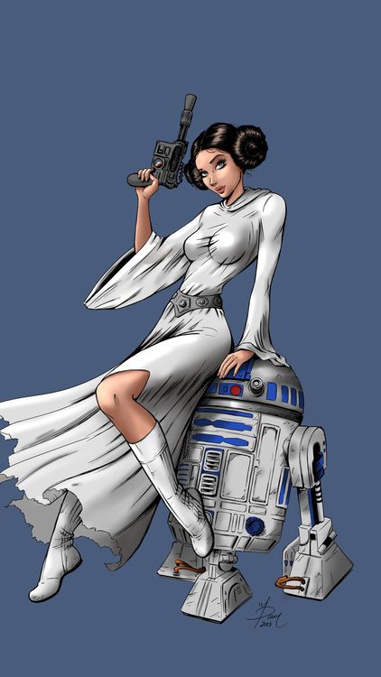 Star Wars Princess Leia hd background