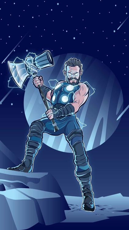 Superheroes Thor hd background